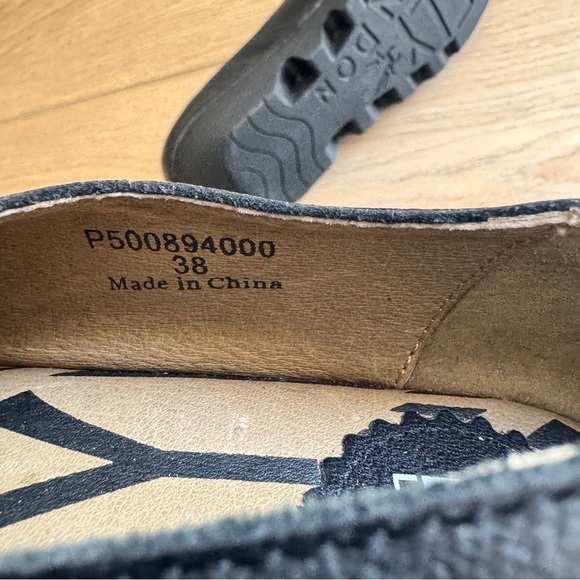 Womens Fly London Peso Silde on Wedges-size 38 US 8 - Picture 5 of 5